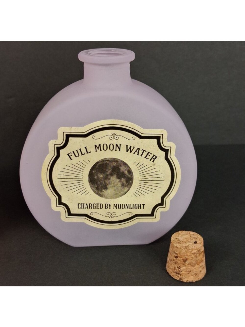Glass Potion Bottles w/ Cork Werewolf Whiskers & Full Moon Water Orange Lavender - Picture 6 of 10